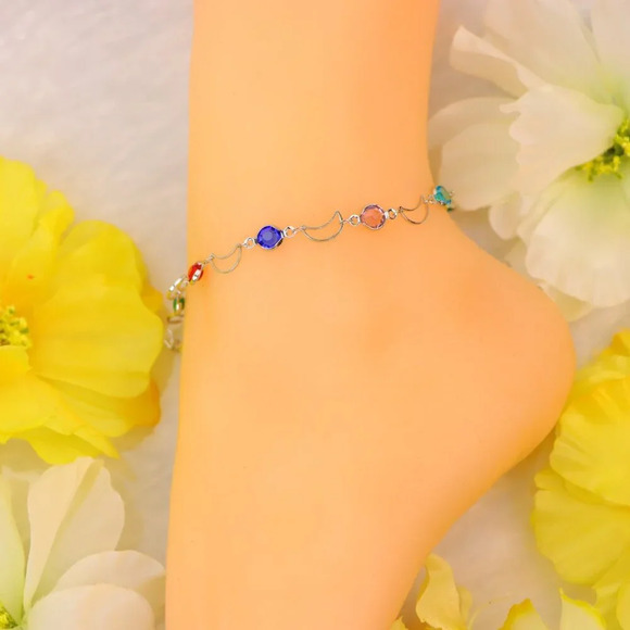 Minimalist Anklet, Sleek & Modern Design, Women’s Fashion, YC110480-A  klet - Picture 6 of 10